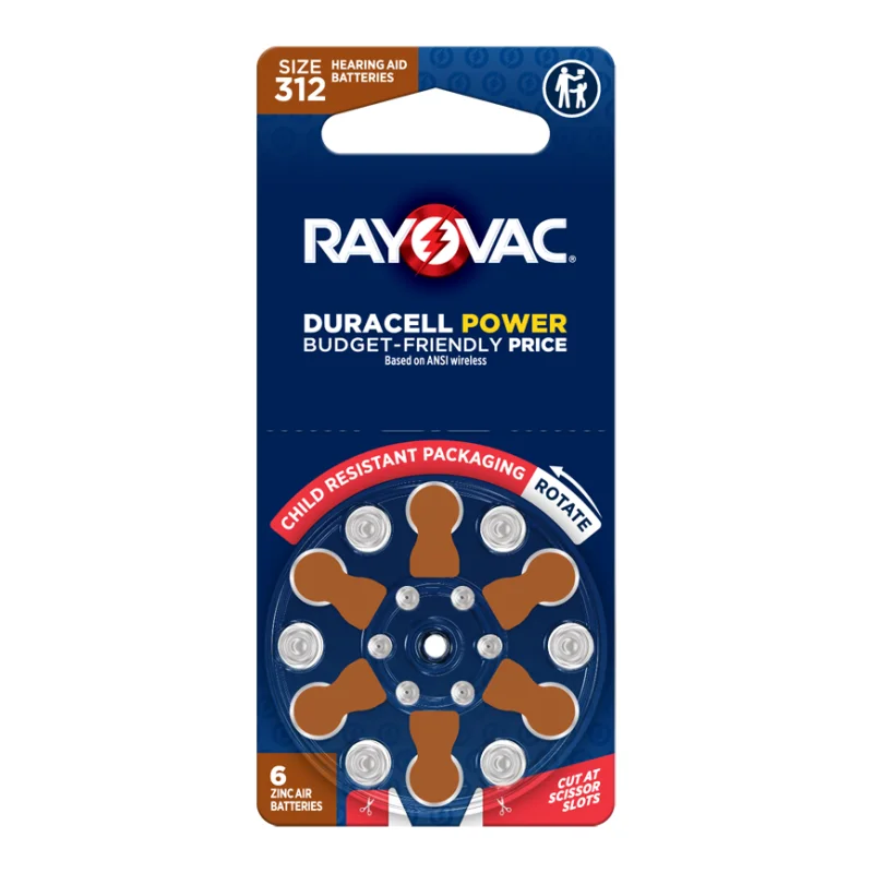 Hearing aid batteries