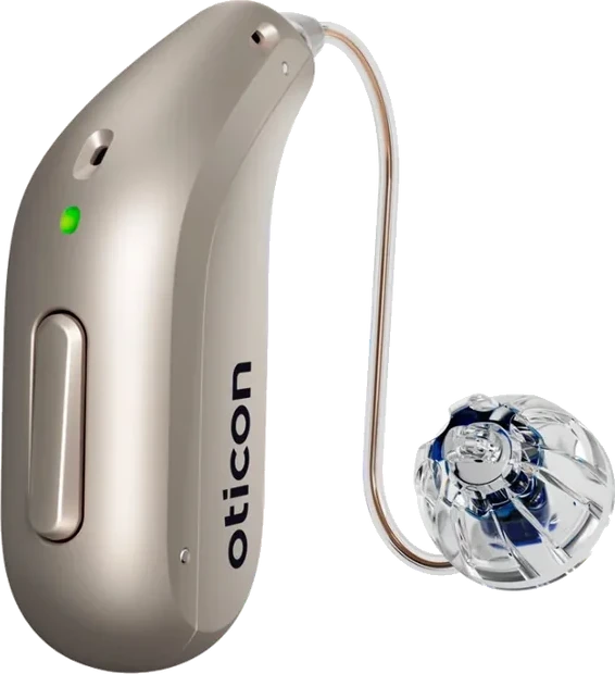 Receiver in canal hearing aid (Oticon Intent)