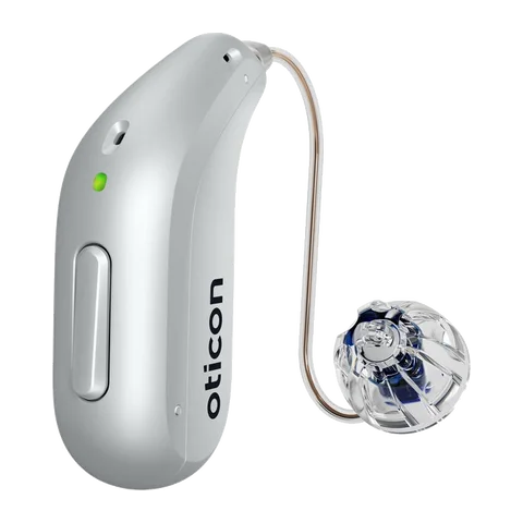Oticon Reveal in Silver